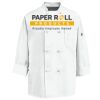 Eight Knot Button Chef Coat with Thermometer Pocket Thumbnail