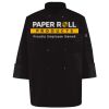 Ten Pearl Button Black Chef Coat Thumbnail