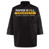 Black Knot Button Chef Coat Thumbnail